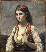 Jean-Baptiste Camille Corot, Young Woman of Albano
